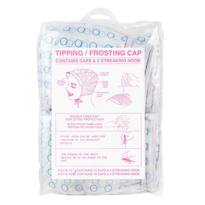 Dateline Professional Disposable Streaking Cap Kit