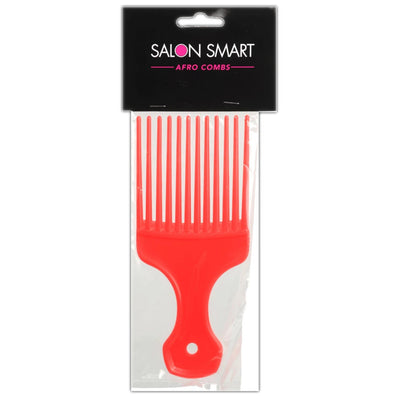 Salon Smart Professional Red Afro Comb