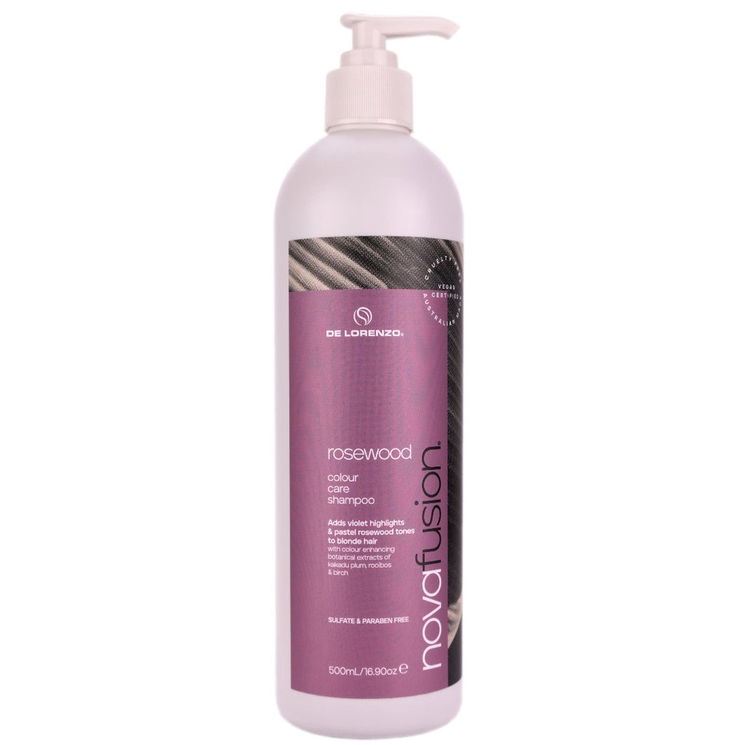 De Lorenzo Novafusion Rosewood Colour Care Shampoo 500ml