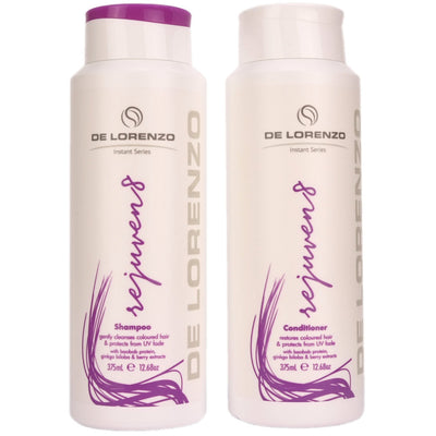 De Lorenzo Instant Rejuven8 Shampoo and Conditioner 375ml Duo