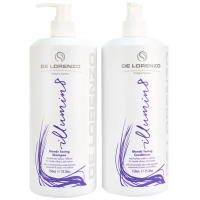 De Lorenzo illumin8 Limited Edition 750ml Shampoo and Conditioner Duo