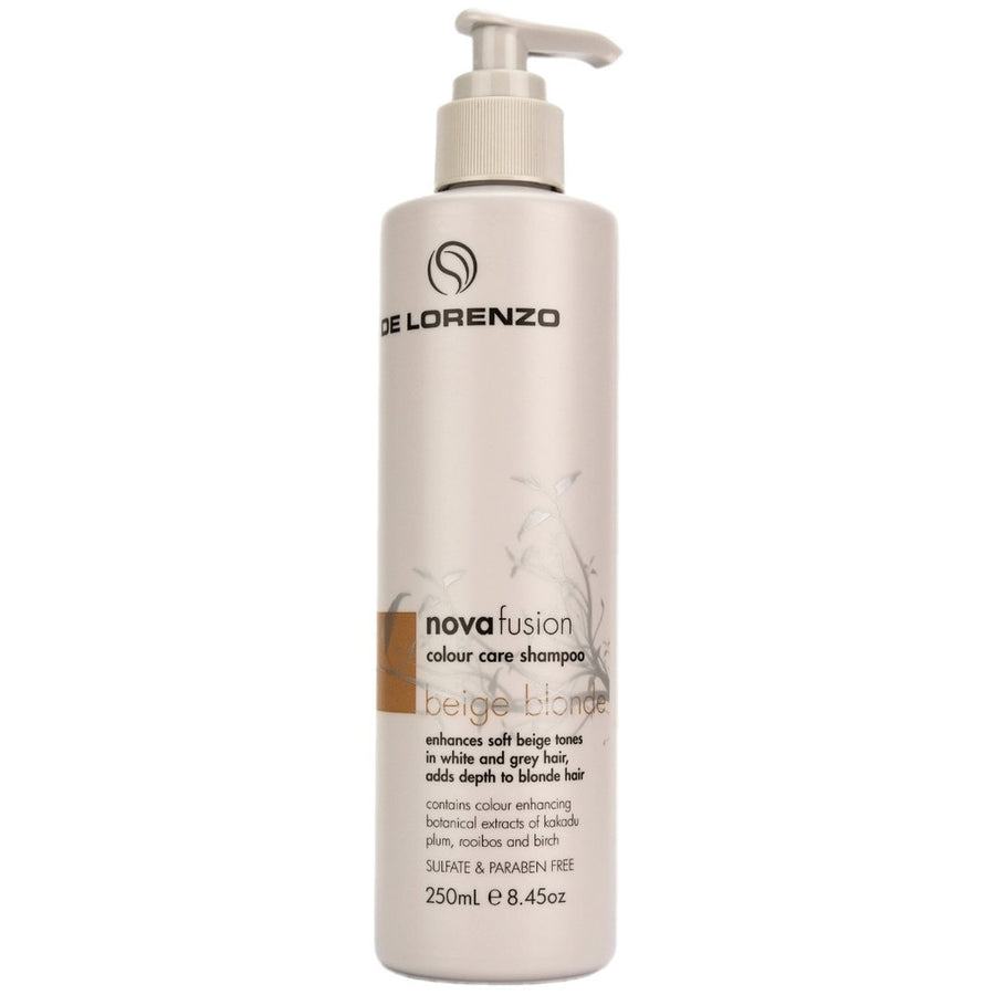 De Lorenzo Novafusion BEIGE BLONDE Shampoo 250ml