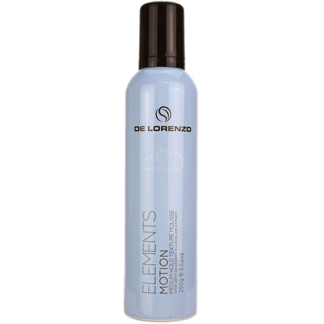 De Lorenzo Elements Motion Texture Mousse 250g – The Hair Hub