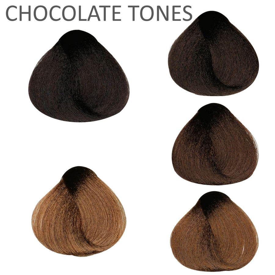Fascinelle Hair Colour Cream Chocolate tones