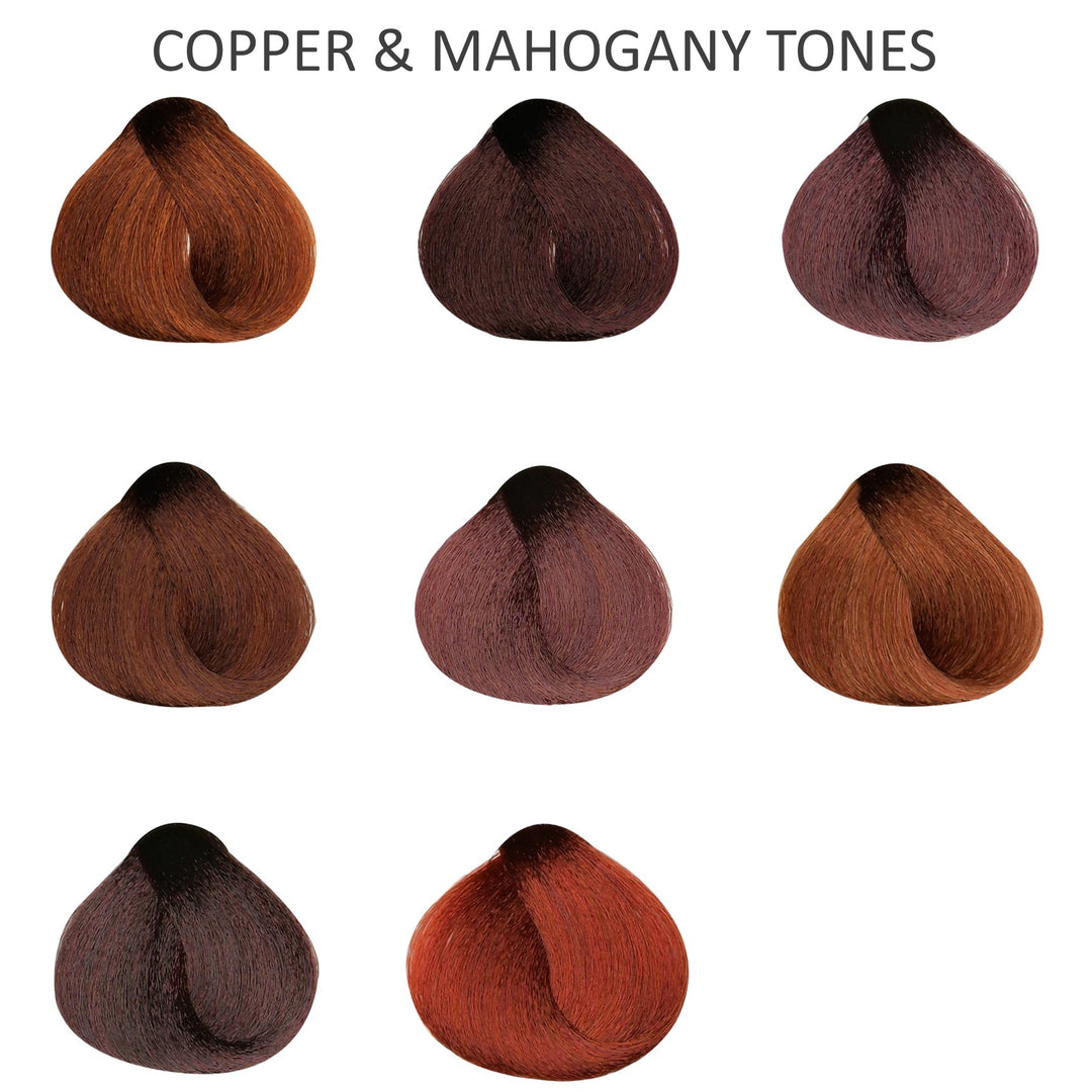 Fascinelle Hair Colour Cream 100ml - Copper & Mahogany Tones