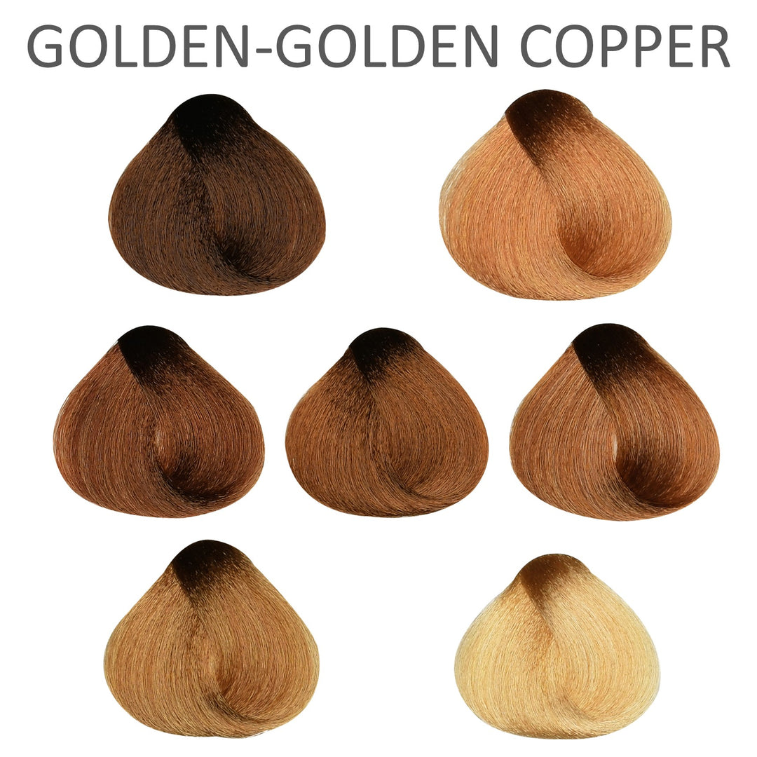 Fascinelle Hair Colour Cream 100ml - Golden-Golden Copper