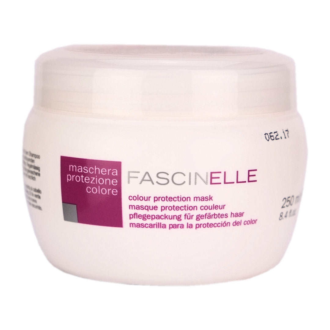 Fascinelle Colour Protection Mask helps to maintain your coloured hair vibrancy and nourishment between salon visits.