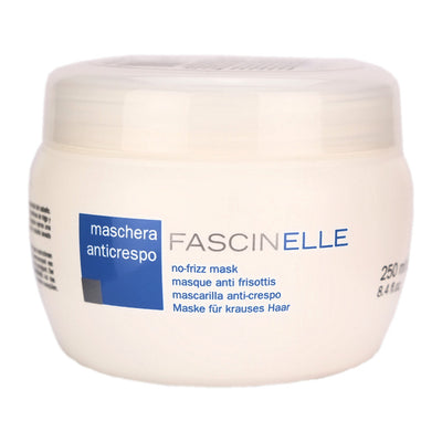 Fascinelle No-Frizz Mask helps to control unrully, frizzy hair.
