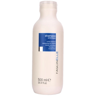 Fascinelle No-Frizz Shampoo helps to cleanes culry or firzzy hair, leaving hair smooth and shiny.