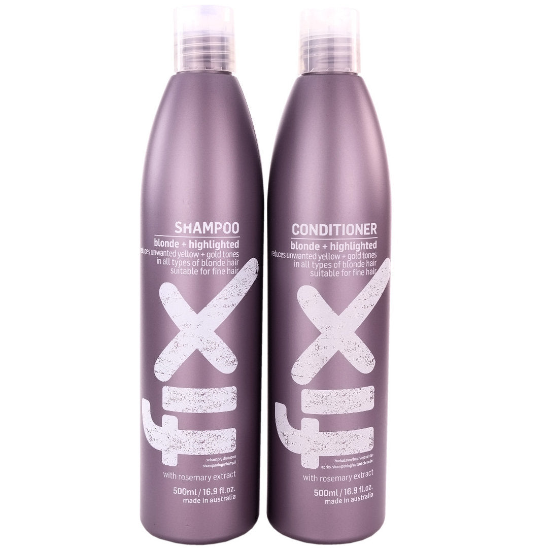 FIX Blonde + Highlighted 500ml Duo Pack