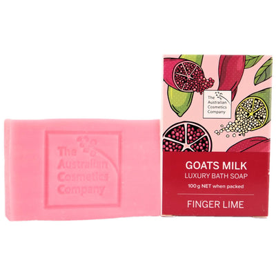 The Australian Cosmetics Company Finger Lime Goats Milk Bath Soap