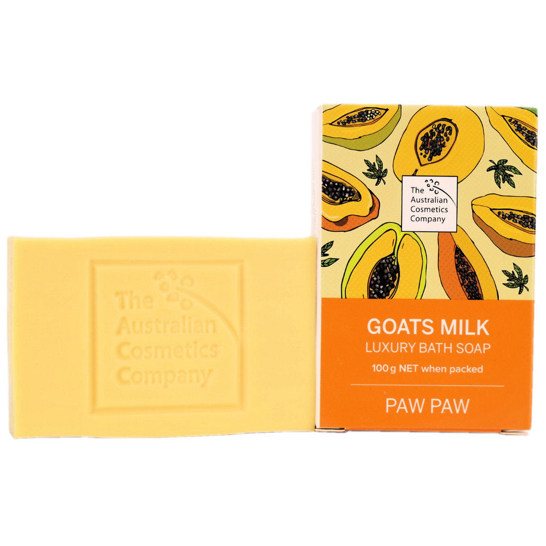 The Australian Cosmetics Company Paw Paw Goats Milk Bath Soap