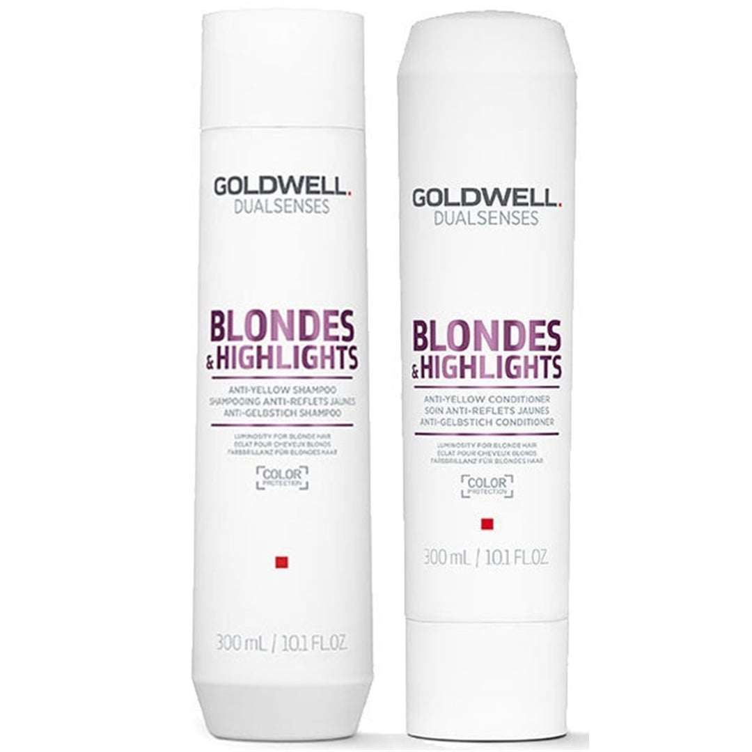 Goldwell Blondes and Highlights Anti-Yellow Duo Pack