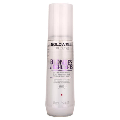 Goldwell Blondes and Highlights Serum is a leave-in spray for blonde and highlighted hair.