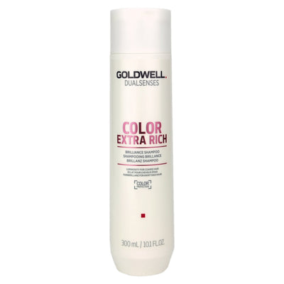 Goldwell Colour Extra Rich Shampoo helps with colour protection, keep colour luminosity of coloured and non-coloured hair.