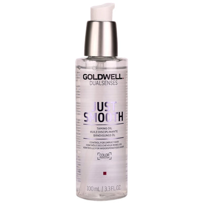 Goldwell Dualsenses Just Smooth Taming Oil 100ml to control unrully and frizzy hair.