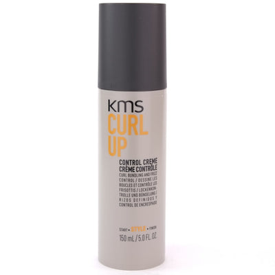  KMS Curl Up Control Creme provides curl bundling and frizz control.