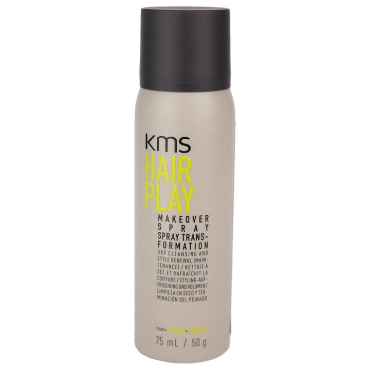 KMS Hair Play Makeover Spray is a quick touch-up between shampooing.