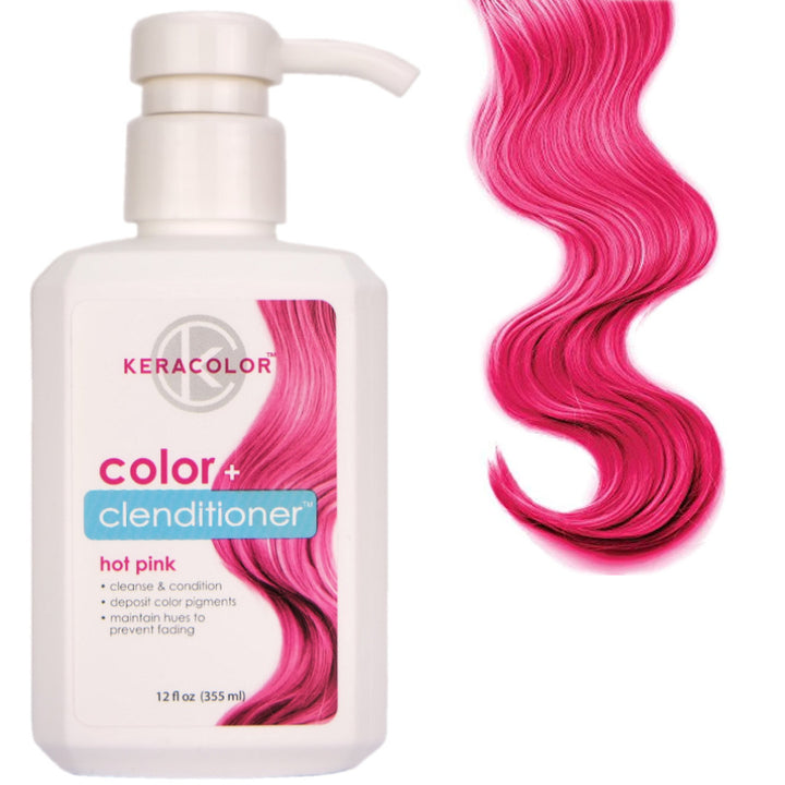 Keracolor Color + Clenditioner Hot Pink Colour Shampoo 355ml