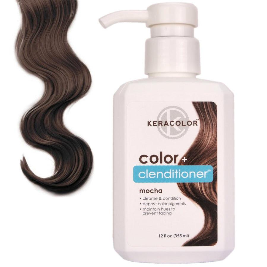 Keracolor Color + Clenditioner Mocha Colour Shampoo 355ml