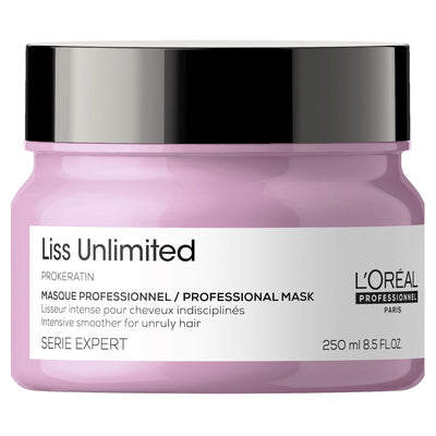 L'Oreal Liss Unlimited Profressional Mask is a intensive smoother for unruly hair, leaving hair more manageable, frizz-free result.