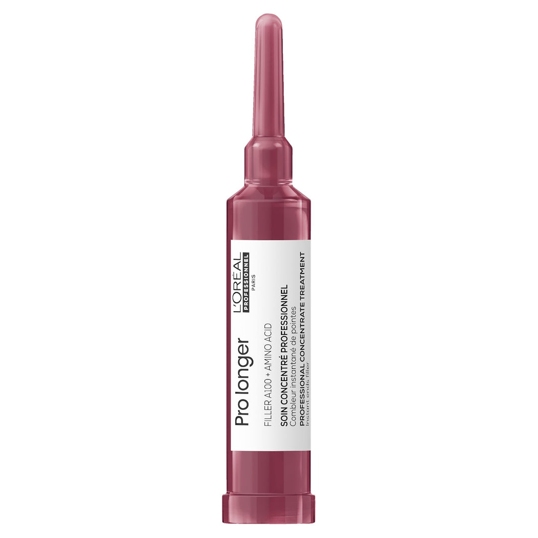 L'Oreal Pro Longer Concentrate Treatment is a single dose treatment that thickens long hair for visibly healthier and stronger looking lengths. Recommended for long hair with thinned ends.