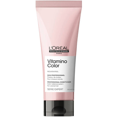 L'Oreal Vitamino Colour Professional Conditioner is a conditioner system for coloured hair that protects the hair fiber to enhance colour radiance.
