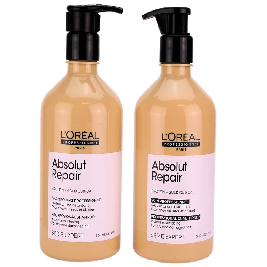 L'Oreal Absolut Repair helps revive weak, brittle and damaged hair that has suffered from over processing, chemical damage as well as the day to days of life including thermal tools and constant blow drying.