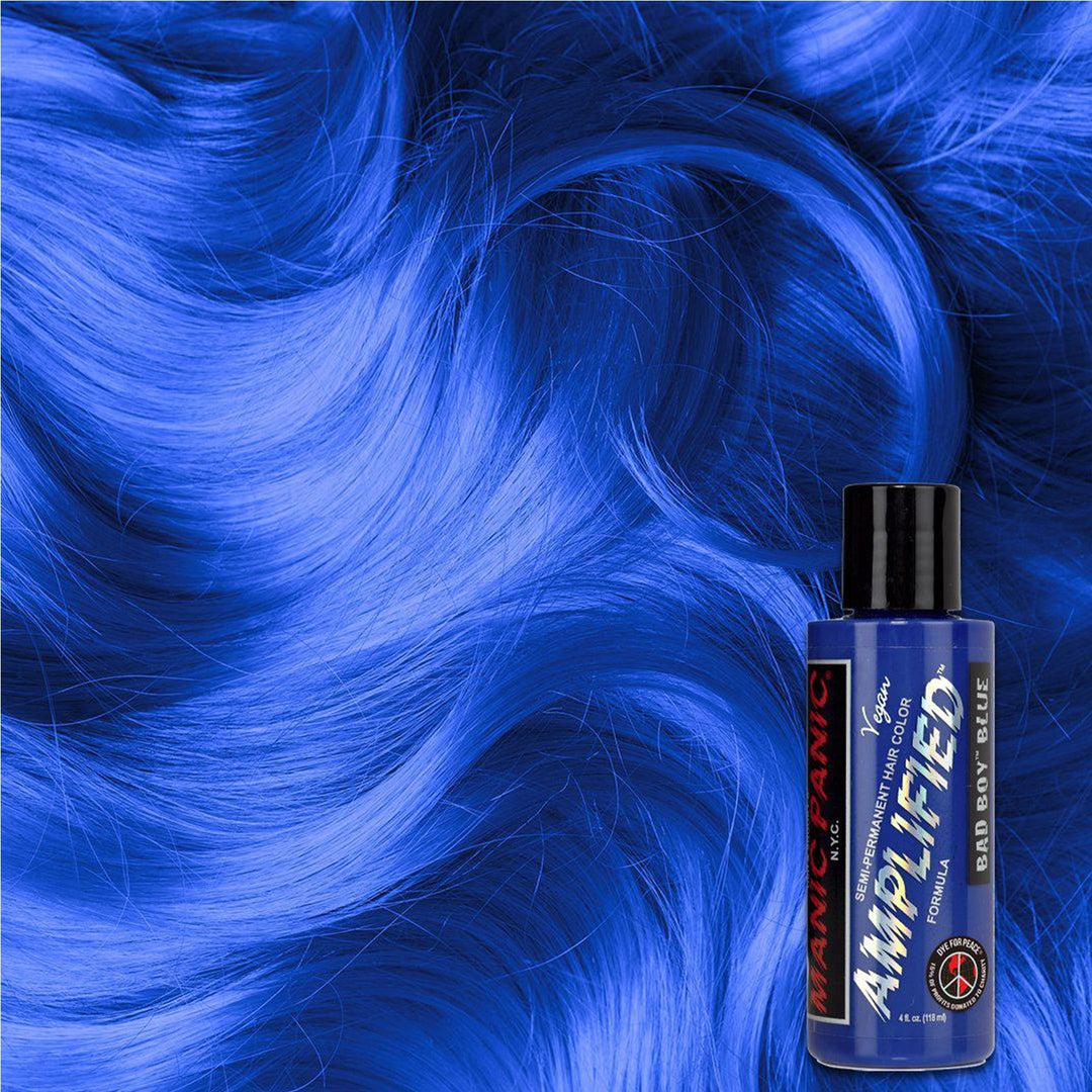Manic Panic Bad Boy Blue Amplified Semi-Permanent Hair Colour 118ml