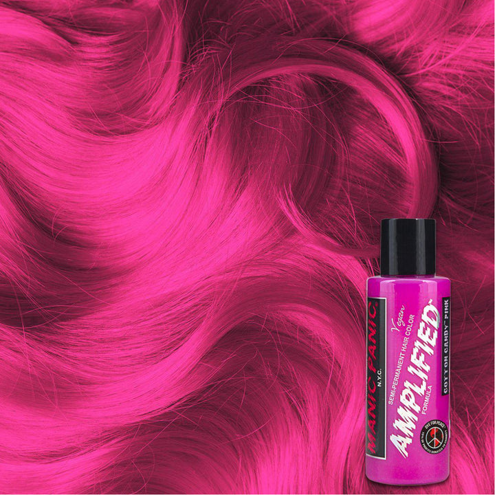 Manic Panic Cotton Candy Pink Amplified Semi-Permanent Hair Colour 118ml