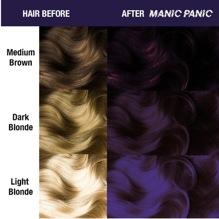 Manic Panic Purple Haze Amplified Semi-Permanent Hair Colour 118ml