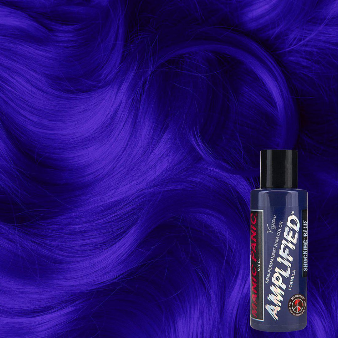 Manic Panic Shocking Blue Amplified Semi-Permanent Hair Colour 118ml