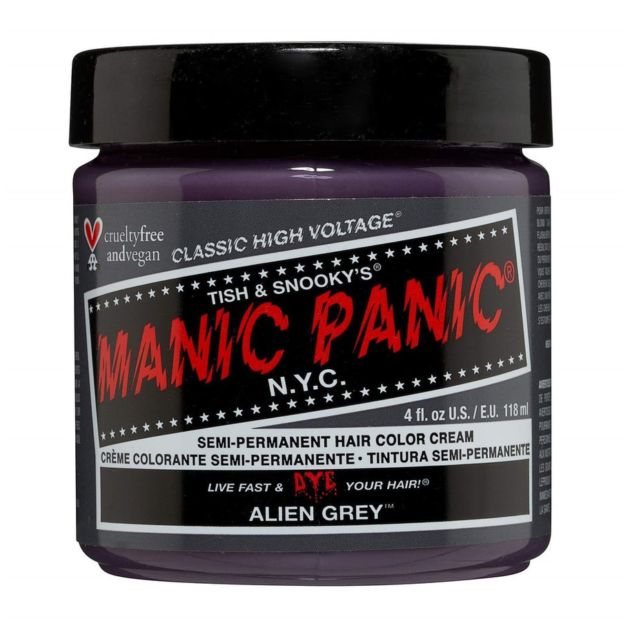 Manic Panic ALIEN GREY Hair Colour Cream 118ml