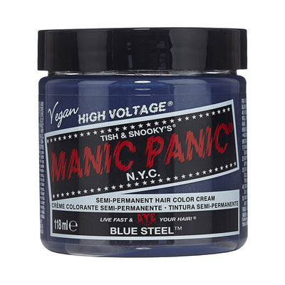 Manic Panic BLUE STEEL Hair Colour Cream (118ml)