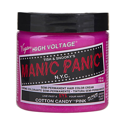 Manic Panic COTTON CANDY PINK Hair Colour Cream (118ml)
