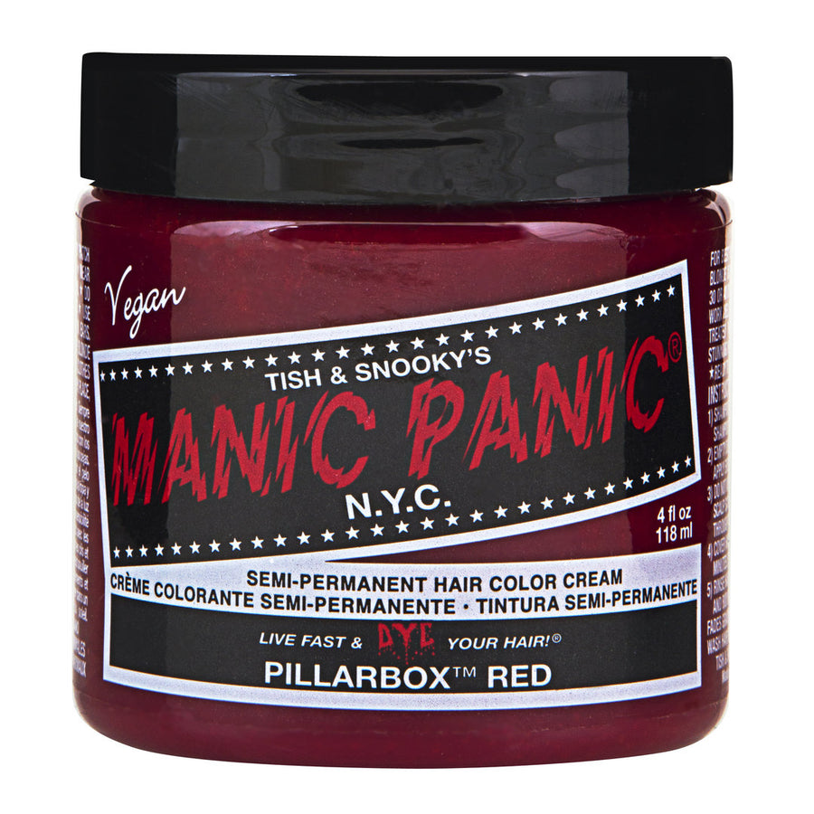 Manic Panic PILLARBOX RED Hair Colour Cream (118ml)