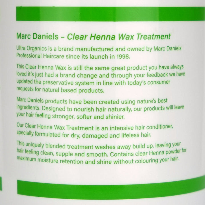 Marc Daniels Professional Clear Henna Wax 500g