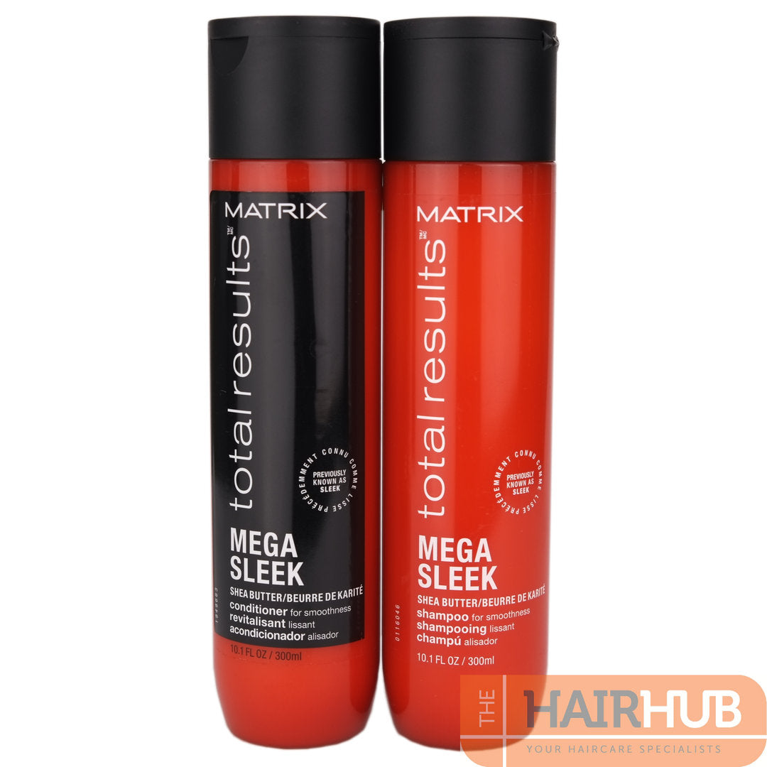 Matrix Mega Sleek Shampoo and Conditioner 300ml Duo – The Hair Hub