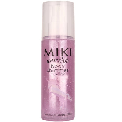 Miki Unicorn Body Shimmer Spray Fairy Floss 150ml