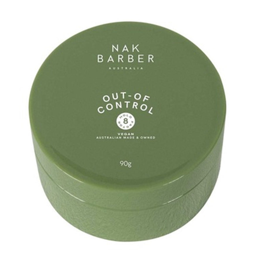 Nak Barber Out Of Control has an 8 out of 10 Hold and is best for firm hold with matt finish.