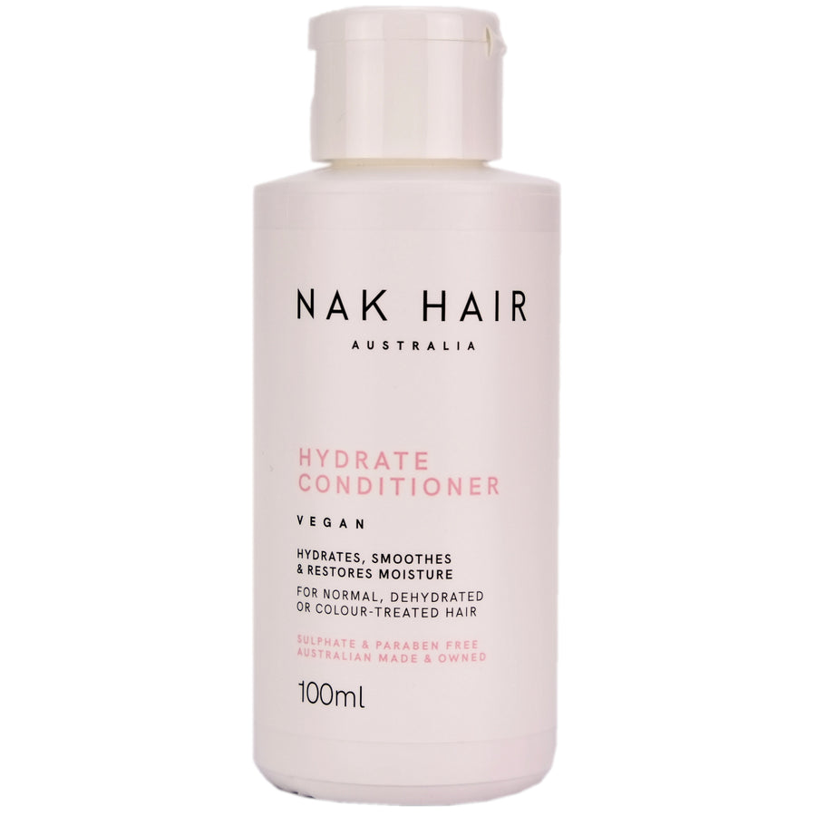 Nak Hair Hydrate Conditioner 100ml helps to hydrate, smooth and restore moisture to your hair.