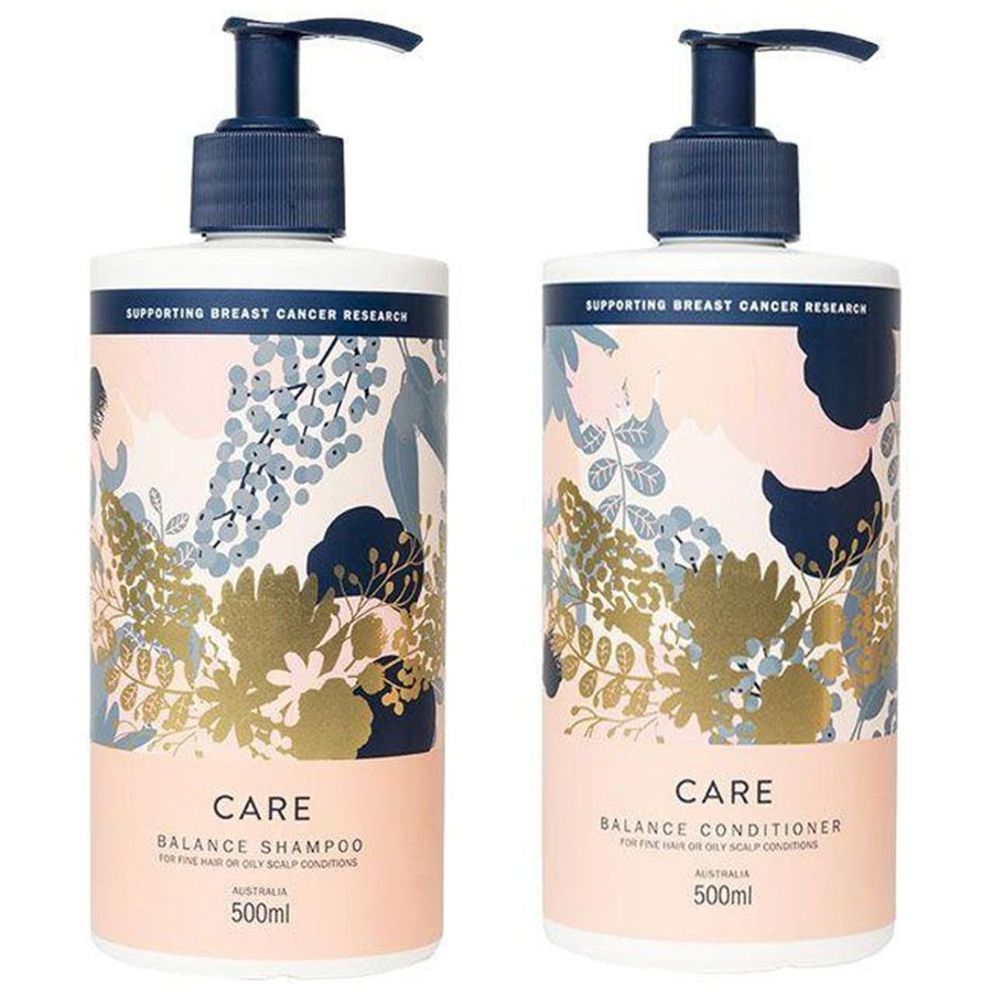NAK Care Balance Shampoo and Conditioner 500ml Duo provides effective deep cleansing to balance oily scalps and light conditioning and detangling for fine hair textures.