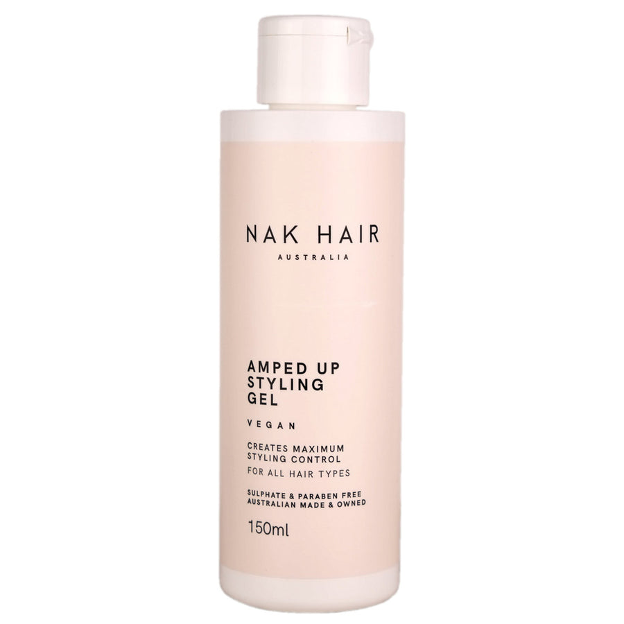 Nak Hair Amped Up Styling Gel is a strong fibrous setting gel designed to deliver maximum styling control and take charge of unruly textures.