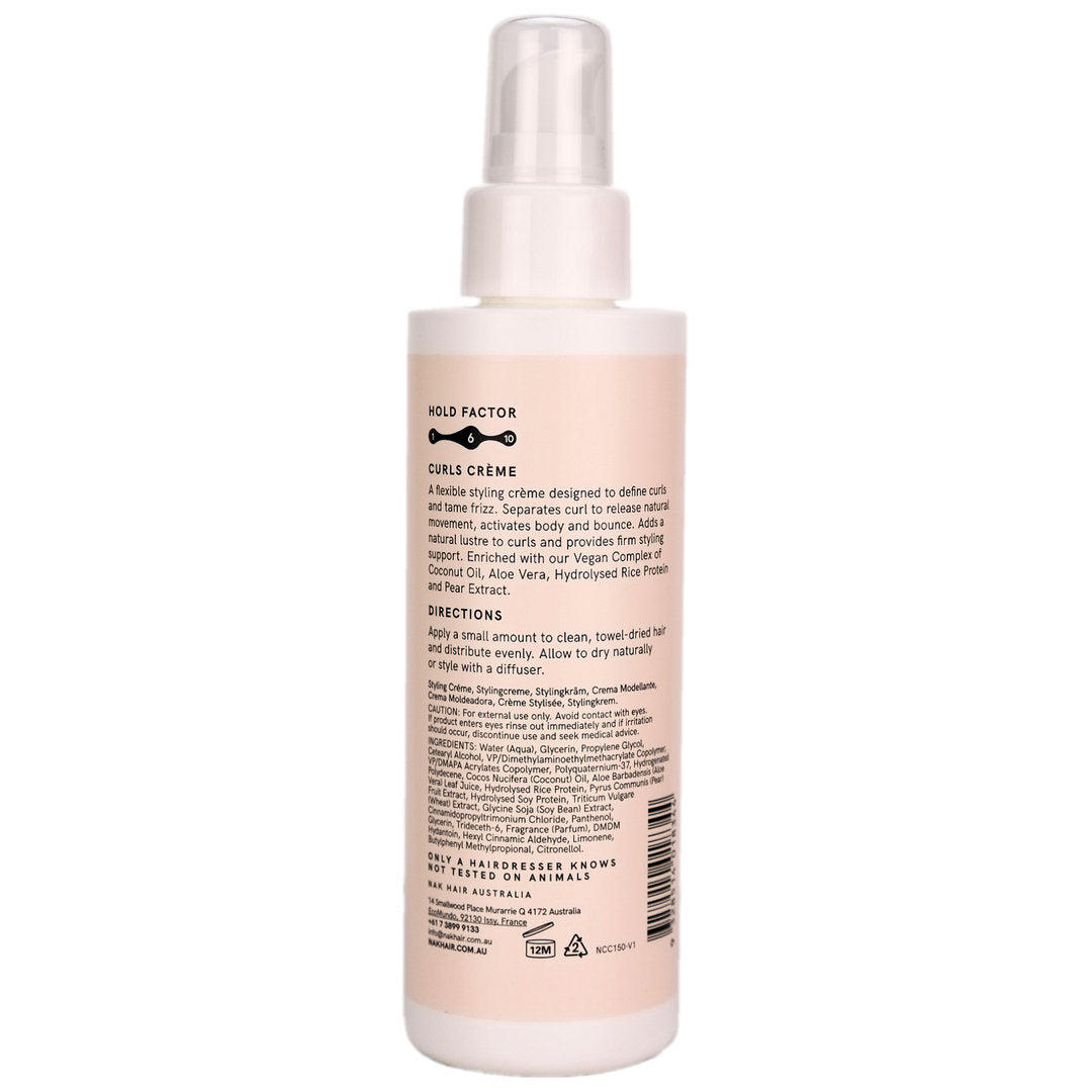 Nak Curls Creams Lockenpflege – 150 Ml, Für Definierte, Feuchtigkeitsversorgte Locken