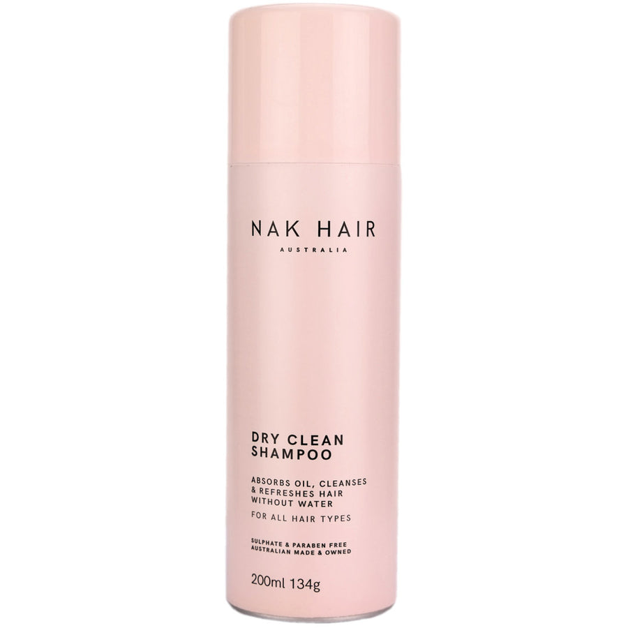 Nak Hair Dry Clean Shampoo is a water-free dry shampoo to extend life of your hairstyle between your hair washing routine.