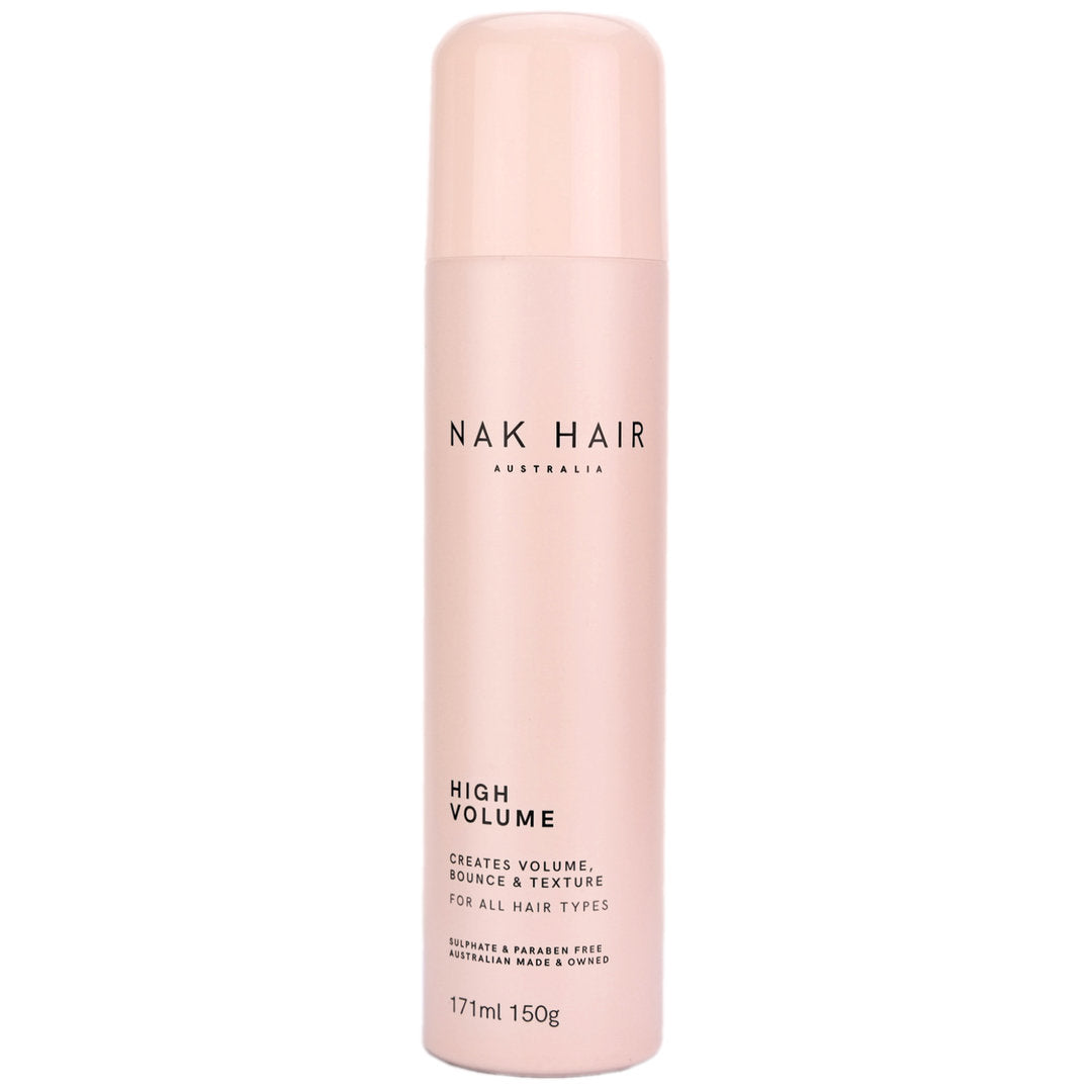 Nak Hair High Volume Spray helps to create volume, bounce and texture to your hair.