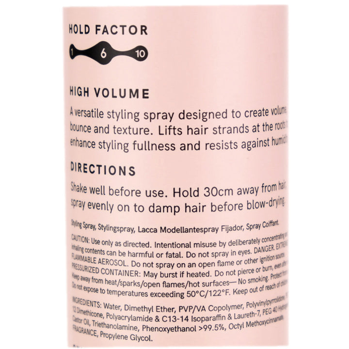 Nak Hair High Volume Styling Spray 150g