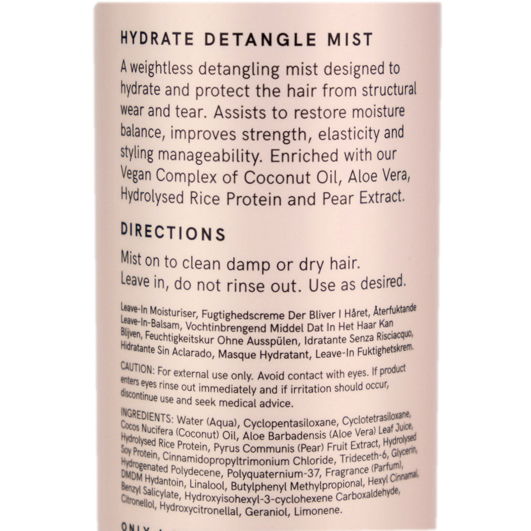 Nak Hair Hydrate Detangle Mist Spray 250ml