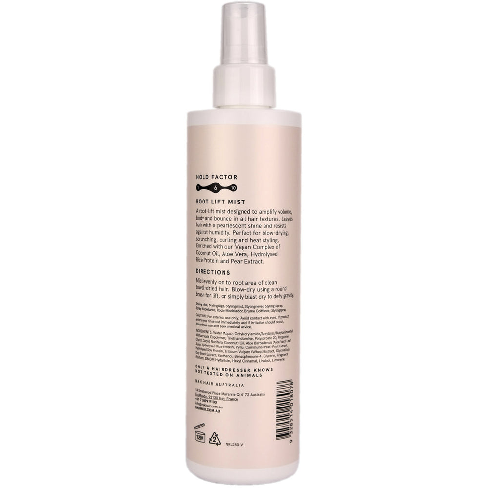 Nak Hair Root Lift Mist Spray 250ml