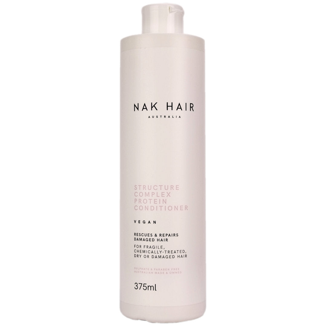 Nak Hair Structure Complex Protein Conditioner to rescue and repair damaged, fragile, chemically-treated or dry hair.